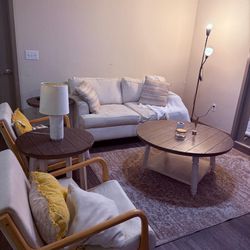 Living Room Furniture Set + 55” TV & TV Stand