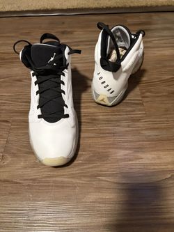 Air Jordan Mid-Top Sneakers White Black