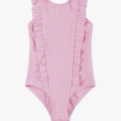 Lizens Girls Swimsuit, Kids One Piece Ruffle