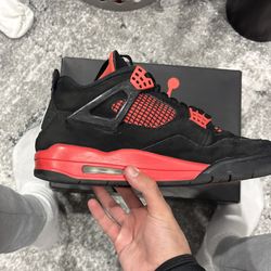 Red Thunder 4s Used Size 10 