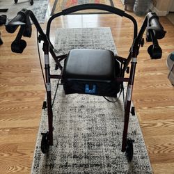 New Steel Rollator Walker