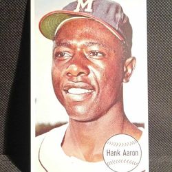 1964 Topps Giants #49 Hank Aaron Milwaukee Braves Baseball Card MLB **RP**