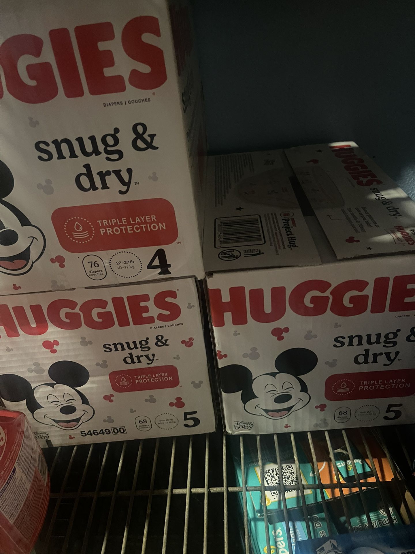 Huggies Diapers Size 4-5