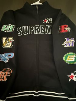 Supreme Mascot Zip Up Sweatshirt