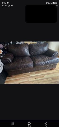 Brown couch
