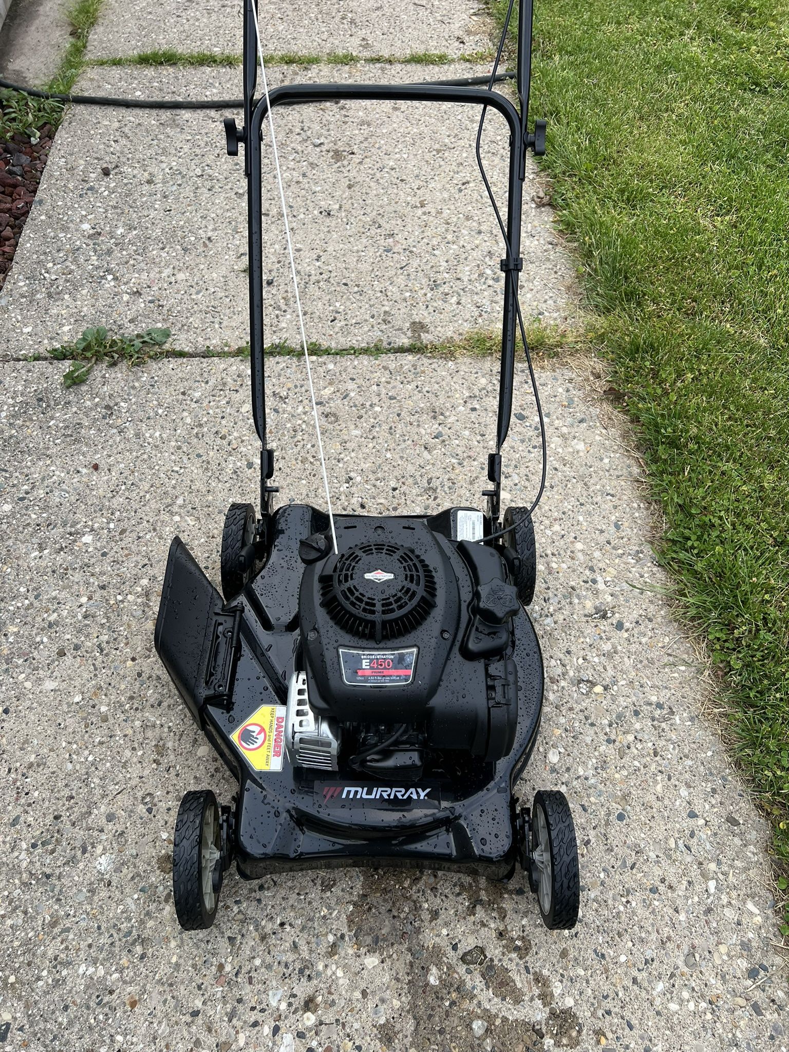 New Murray 20” Gas Walk Behind Push Lawnmower Lawn Mower Briggs & Stratton E450 Easy Start