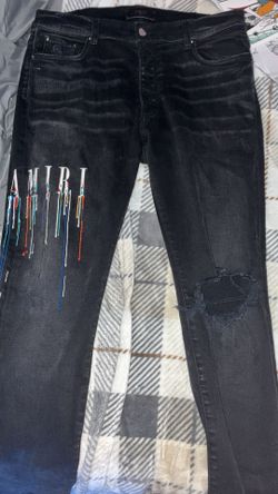 Amiri Paint Drip Jeans 