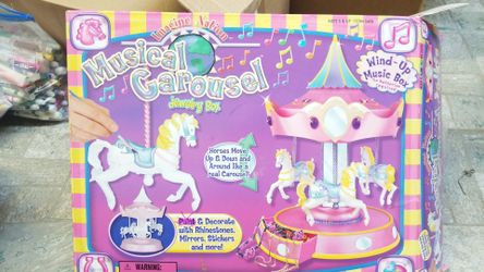 **Read entire post ** Musical Carousel Jewelry Box