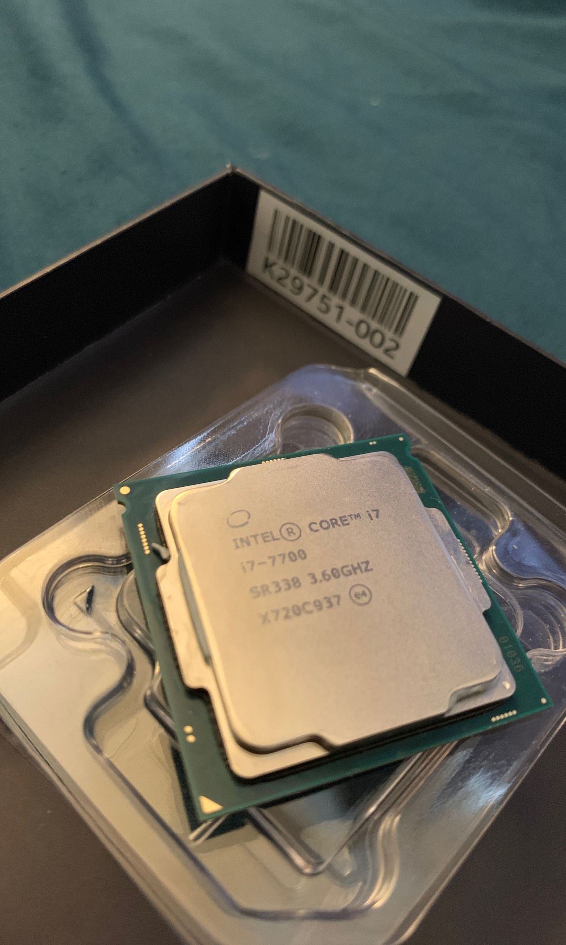 正常品 AMD Ryzen 5 5600X 6C/12T～4.6Ghz AM4 Intel Core i7-7700 SR338 4C 3.6GHz 8 MB 65W LGA1151 BX80677I77700