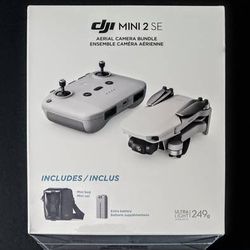 DJI Mini 2 SE Camera Drone with Remote Controller Bundle (Brand New)