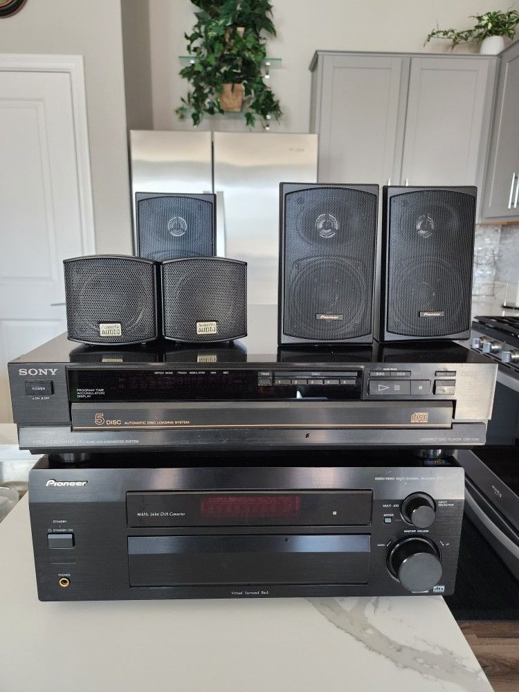 Amplifier, 5 CD Changer
