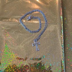 Stainless Steel Cross Necklace