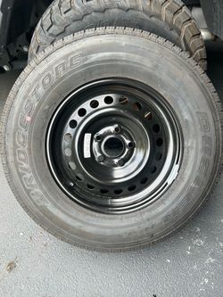 Full Size Spare Tire - BRIDGESTONE DUELER H/T 685  All Season Tire 245/75R17