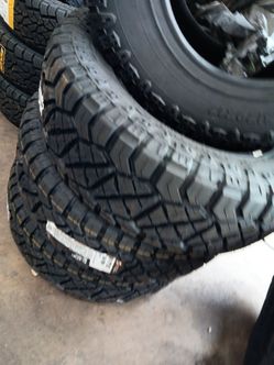 New set of tires onyx rt 265 70 17