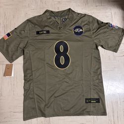 Lamar Jackson Salute To Service Jersey