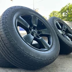 20 Inch Black Ram Wheels And Tires 