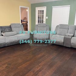 Brand New! Reclining Sofa Set! Multiple Options! Same Day Delivery 