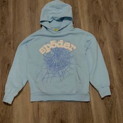 Sky Blue Sp5der Hoodie
