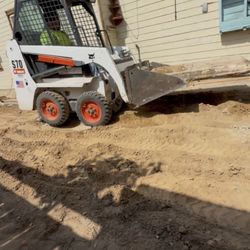 Tractor Dump Trailer Bobcat Skid Steer 