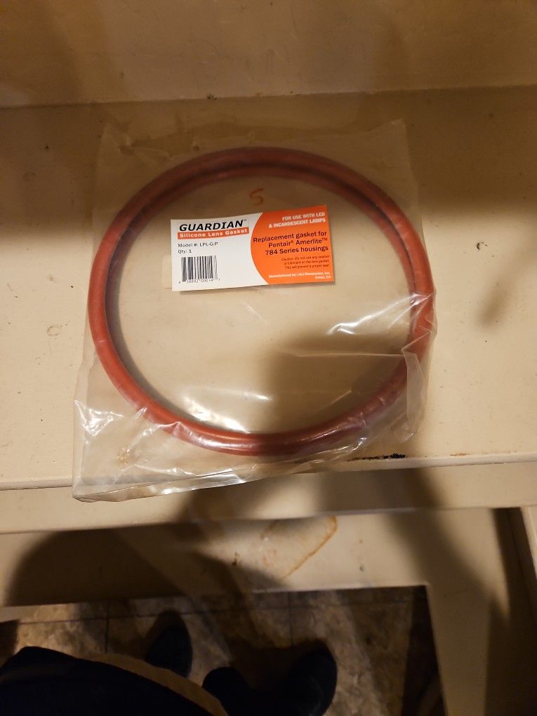 *NEW SEALED* GUARDIAN SILICONE LENS GASKET FOR PENTAIR AMERLITE 784 SERIES
