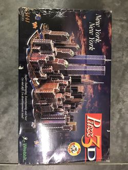 Puzz 3D New York (with twin towers) puzzle
