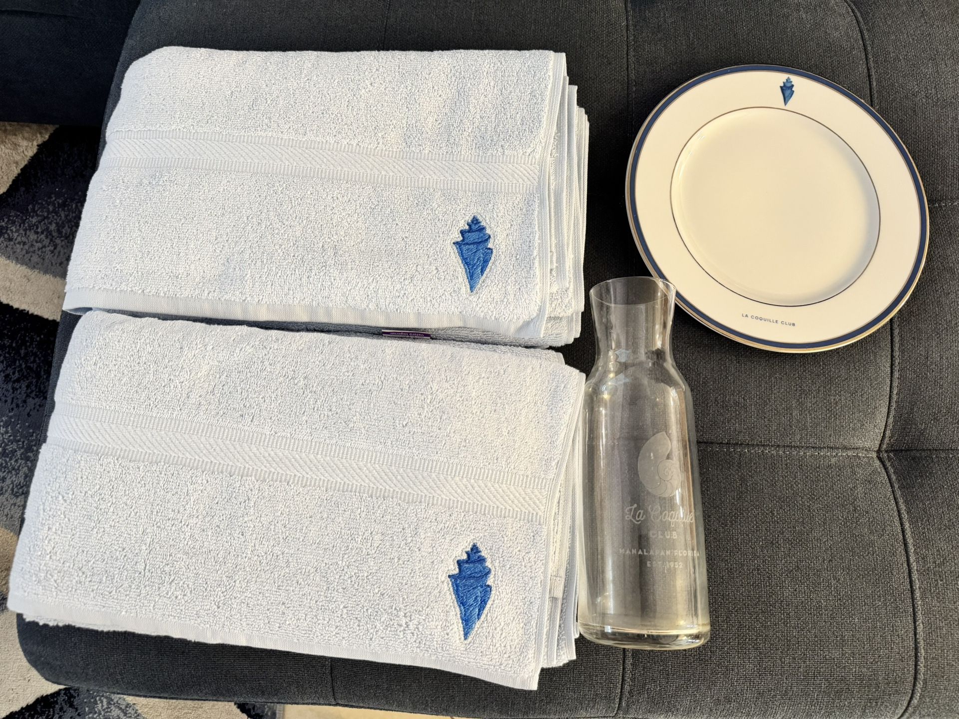 Private club branded items