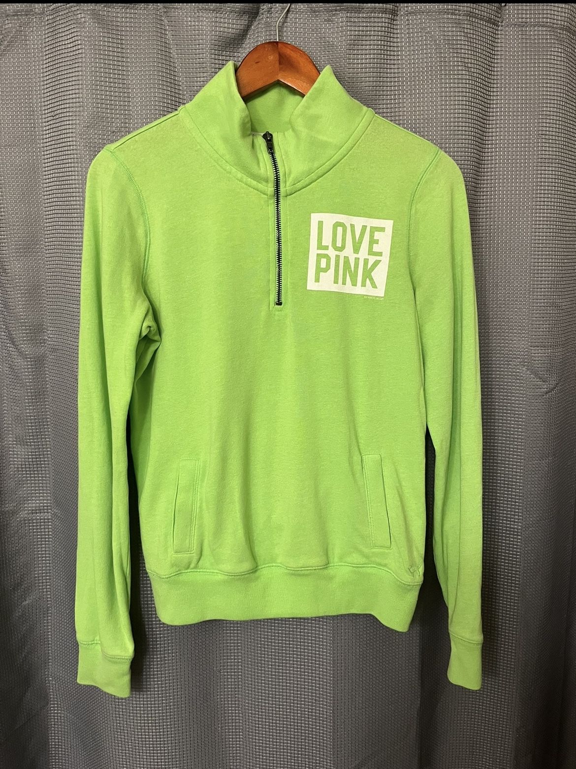 Victorias Secret P I N K Quarter Zip