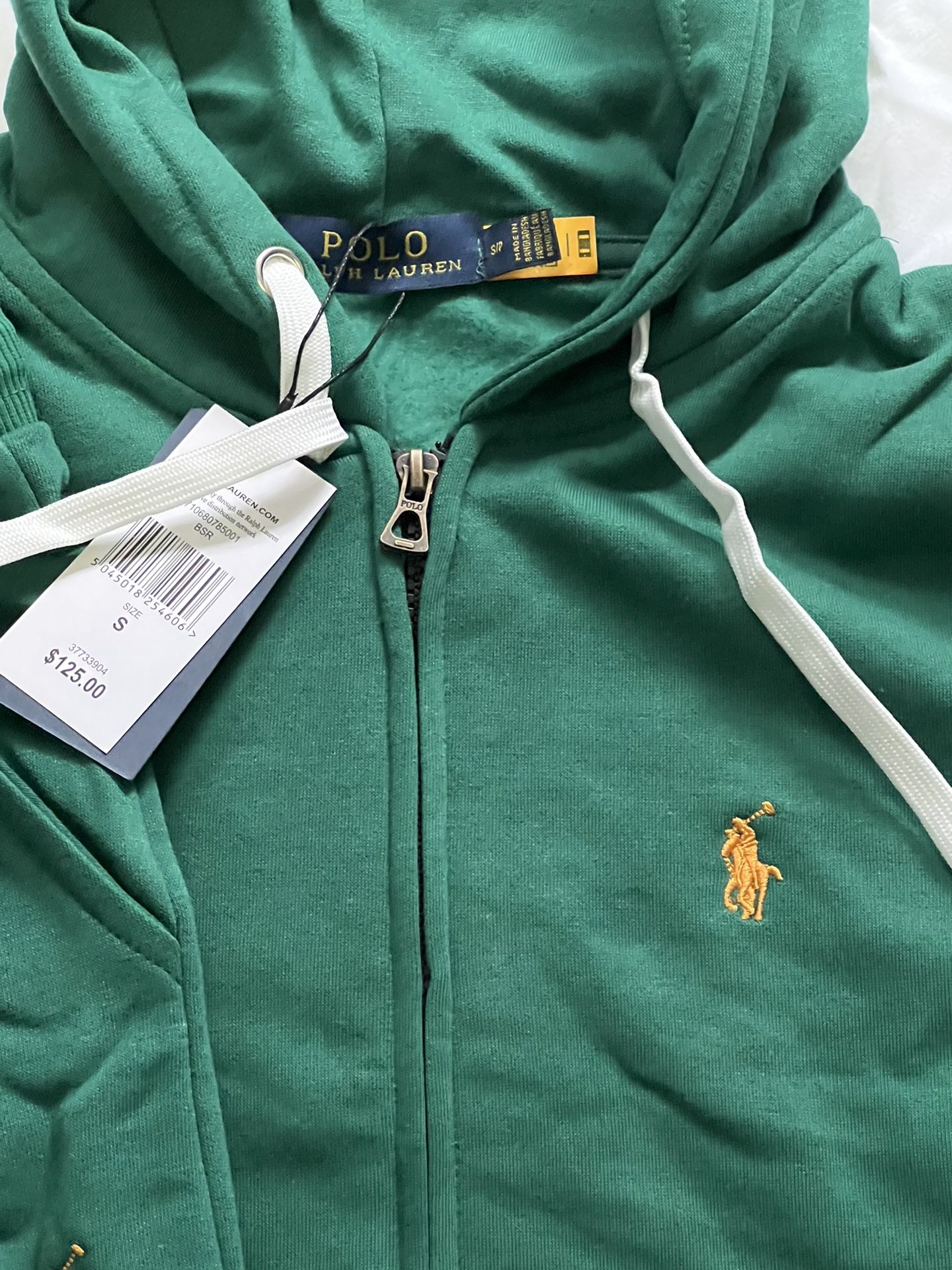 Green polo sweat suit hot sale