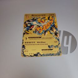 Mega Charizard Ex Gold Card