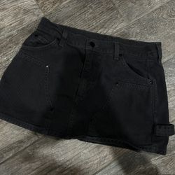 Grey Blue Skirt
