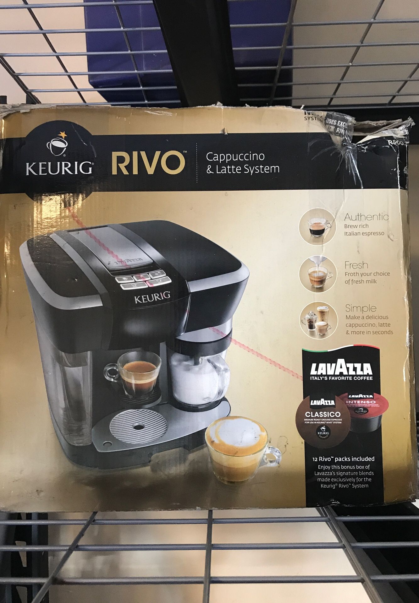 Keurig Rivo cappuccino and latte