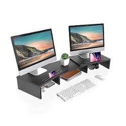 3 Shelf Computer Monitor Riser