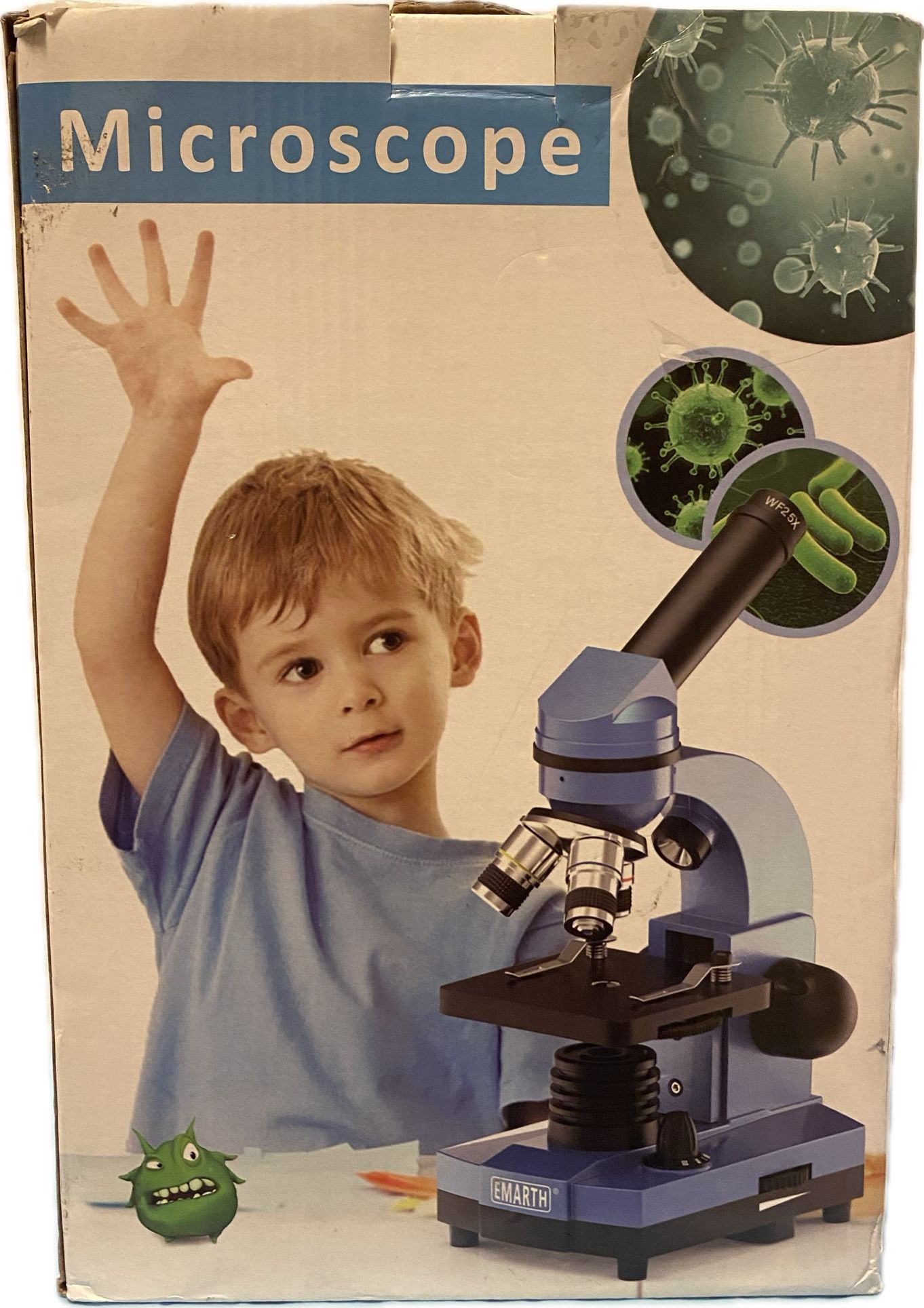 Microscope for Kids Beginners Children Student, 40X- 1000X Compound Microscopes