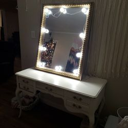 Vanity With Mirror