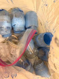 Used mason jars