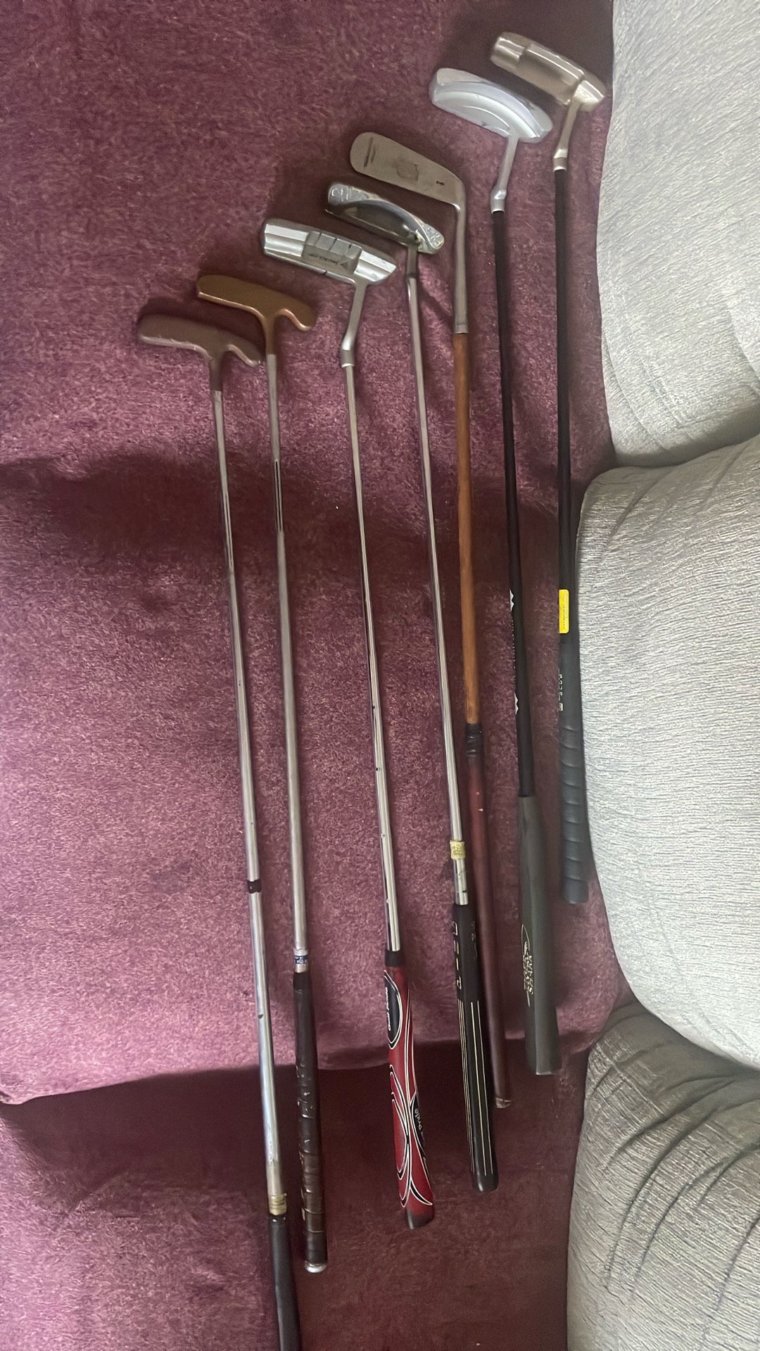 Various Golf Putters