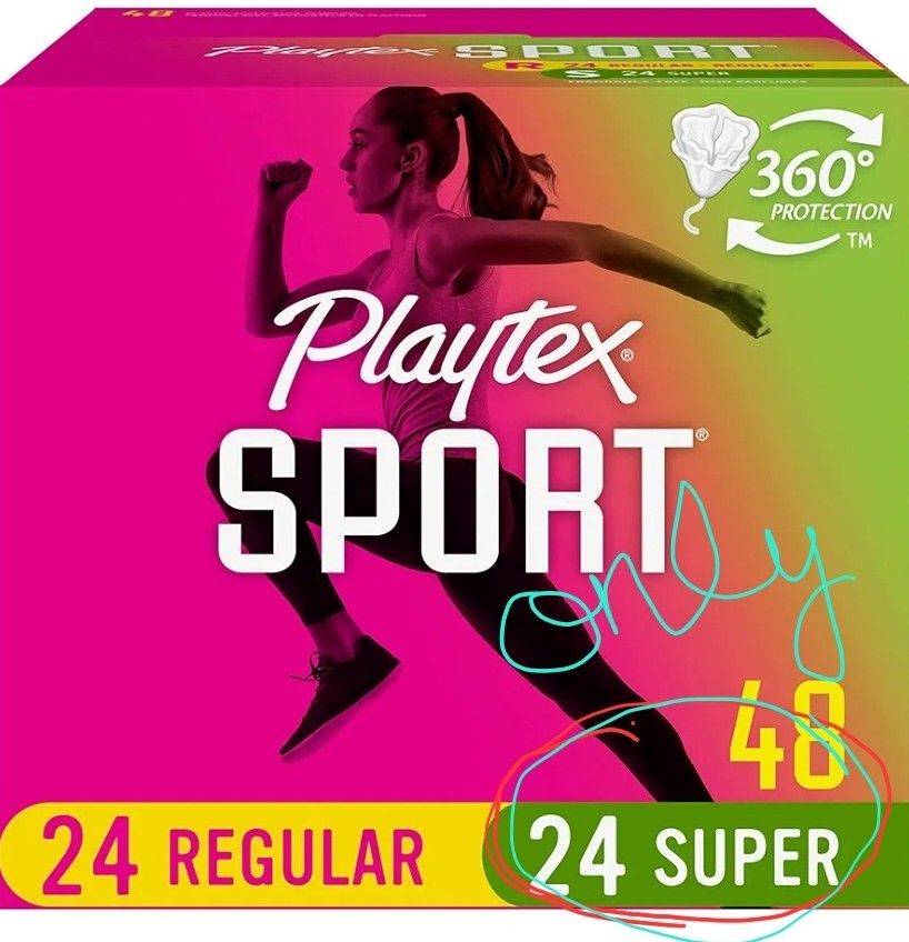 Playtex Sport Tampons Supers