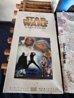 Star Wars Original Trilogy VHS Box Set THX Digitally Mastered Complete w/ Collector Box