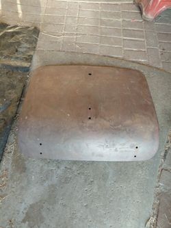 1937  38 Chevy deck lid