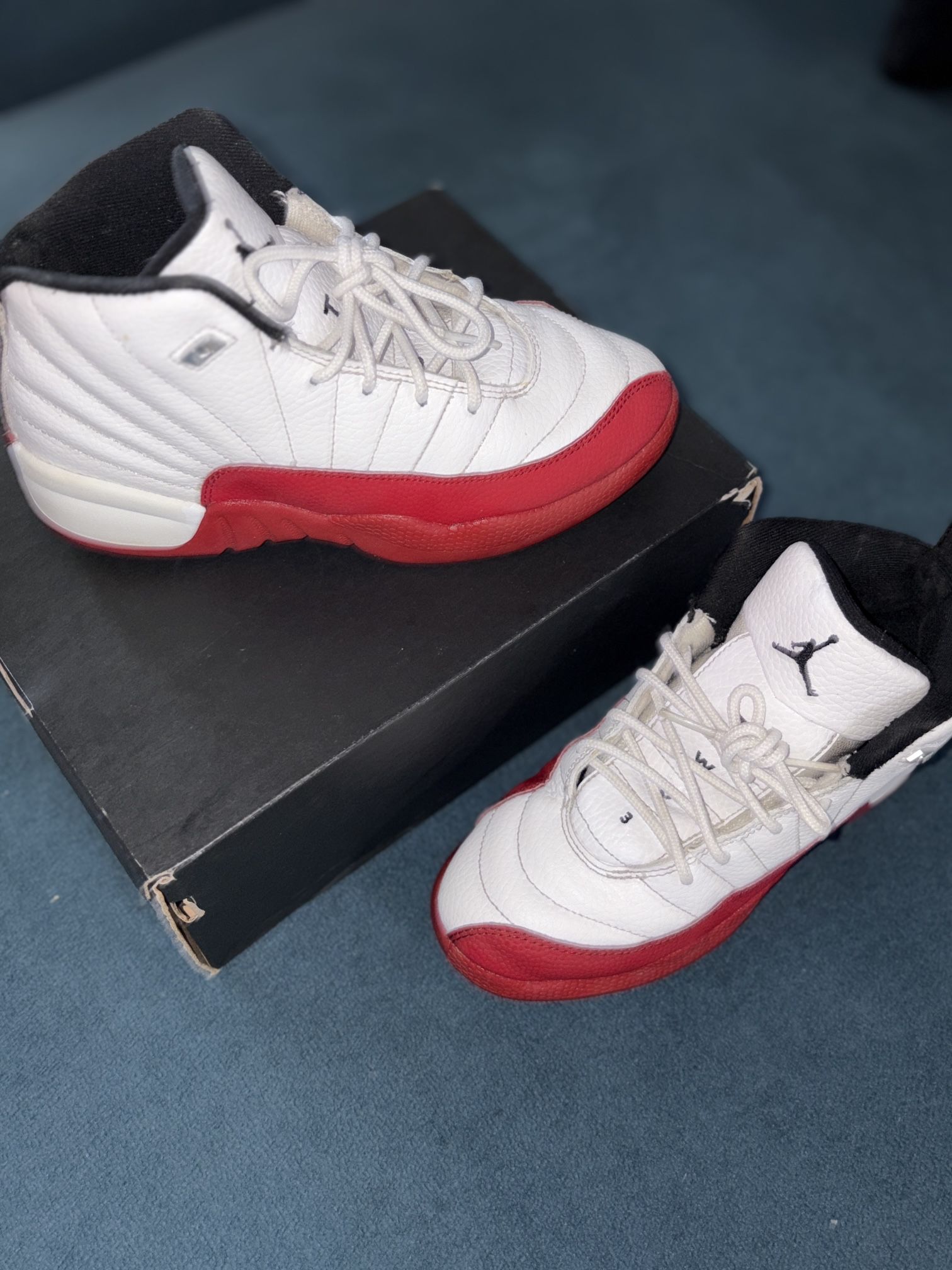 Cherry Red Jordan 12s