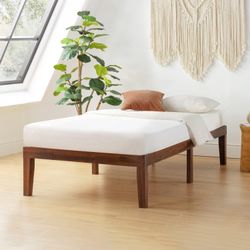 Solid Wood Twin Bed Frame 