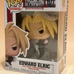 NEW. Funko Pop! : Fullmetal Alchemist - Edward Elric #1577