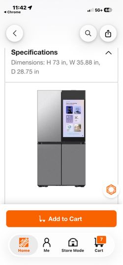 Samsung Bespoke 4-Door French Door Refrigerator