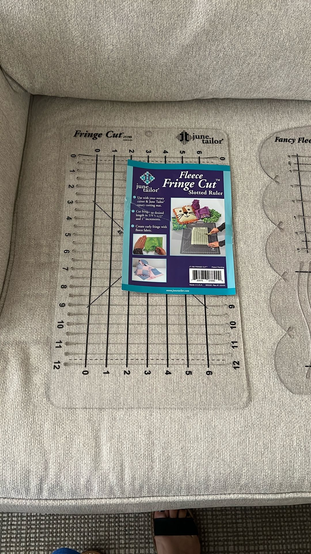 Set Of 4 Cutting Templates for Fabric