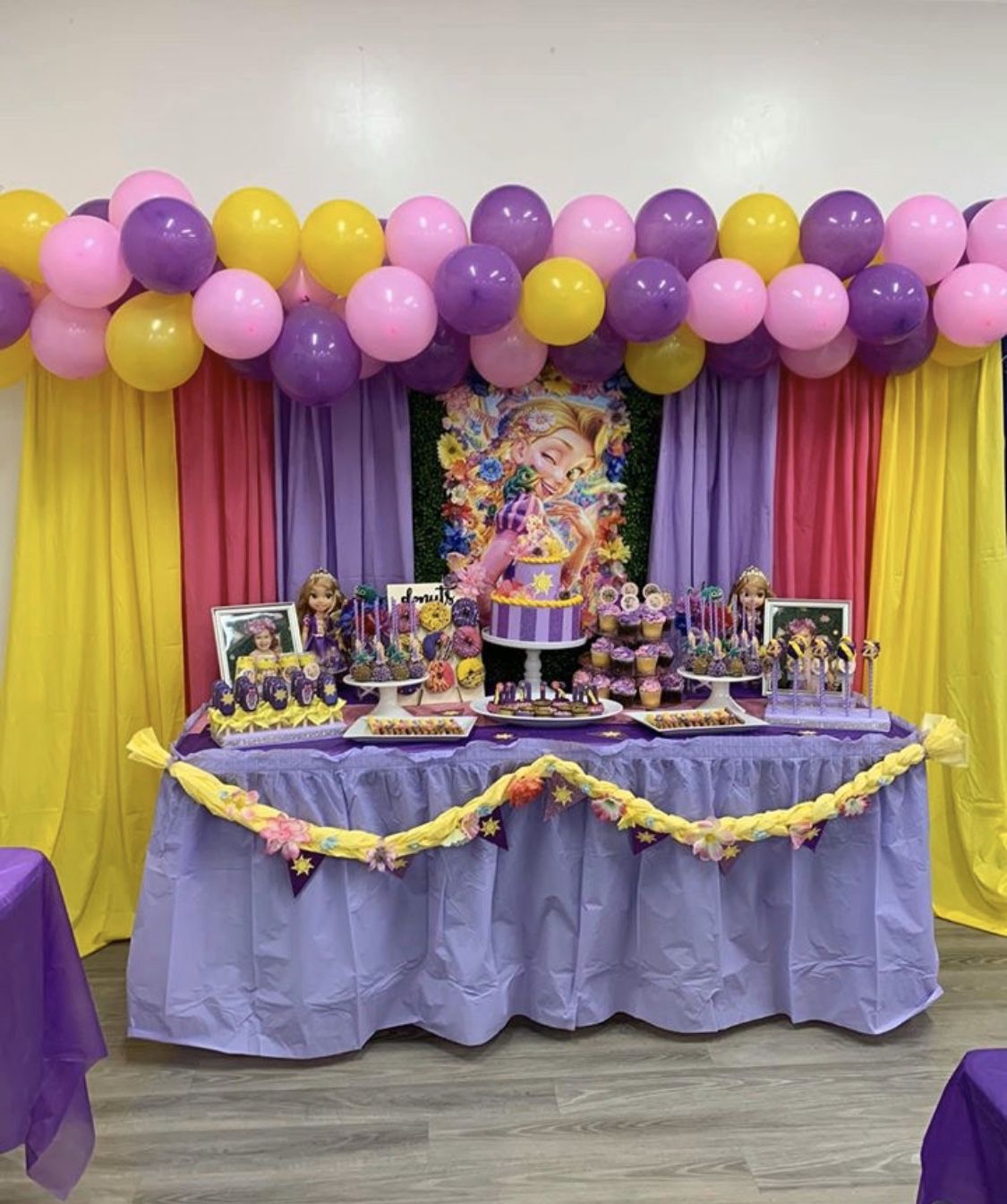 Rapunzel birthday party decorations pickup west boca