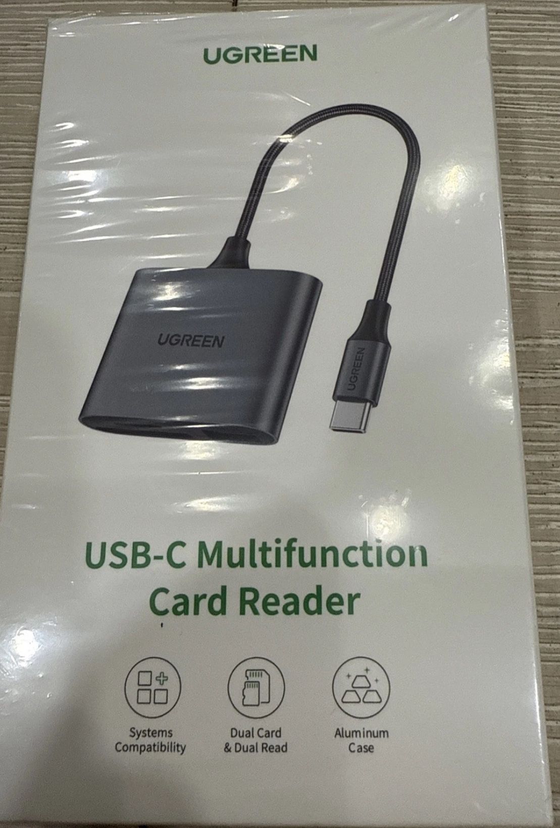 UGREEN 3-in-1 USB C SD Card Reader