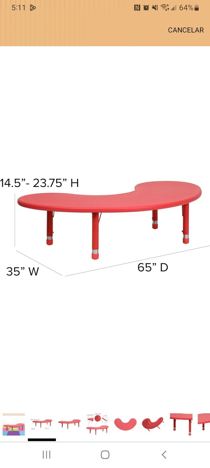 BizChair Activities Table
