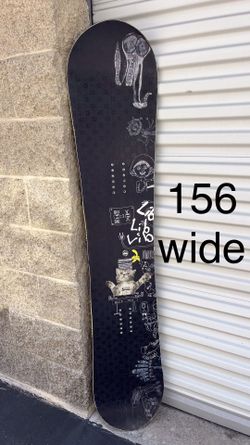  156 wide Lib Tech Skate Banana snowboard