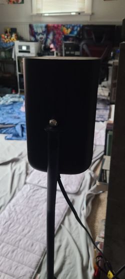 4 Adjustable Black Speaker Stands – $100 OBO