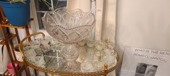 Crystal Punch Bowl